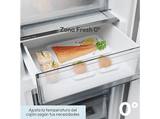Frigorífico combi - Candy CNCQ2T620DW, No Frost, Humidity Zone, Circle Fresh, 205 cm, 409 l, Blanco