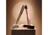 Plancha Secador - Cecotec AirLisse 2in1 ForceDry Champagne, Motor Brushless, Función Plasma, Cabezales imantados, Cerámica con queratina, Champagne