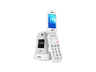 Móvil - SPC Harmony 2, Blanco, 48 MB, 1600 mAh, Doble Pantalla de 2,8" + 1,77", Timbre alto 104dB, Teclas XL, Botón SOS, IP44