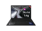 Portátil - LG Gram 14Z90U-G.AU88BN Copilot+ PC, 14 WUXGA, Intel® Core™ Ultra 7 355 49 TOPS, 32 GB RAM, 1 TB SSD, Windows 11 Home, Sin cargador