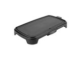 Plancha de asar - Jata JEGR1241, 2200 W, Recubrimiento antiadherente libre de PFOA. Xylan® Plus de Whitford, 500x250 cm, Negro
