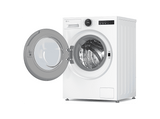 Lavadora carga frontal - LG F4X7013TWS, 13 kg, 1400 rpm, 23 programas, TurboWash 360º, ThinQ™, Blanco