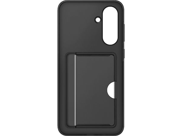 Funda móvil - Samsung, Para Galaxy A36 5G, Trasera, Bolsillo para tarjeta, Negra