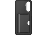 Funda móvil - Samsung, Para Galaxy A36 5G, Trasera, Bolsillo para tarjeta, Negra