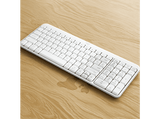 Pack Teclado + Ratón - Logitech MK250, Inalámbrico, Bluetooth, Autonomía 12 meses, Ambidiestro, Windows/Mac/Chrome, Resistente a salpicaduras, Blanco