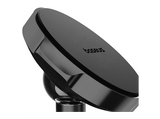 Soporte de móvil para coche - Baseus Small Ears Series, Universal, Con 4 potentes imanes de neodimio, Sujeción 360º, Base metálica, Negro