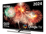 TV QLED 55 - Haier S90 Series H55S900UX,  Full Array, Smart TV (Google TV), HDR 4K, Altavoz Frontal, Dolby Atmos-Vision, Gaming 120Hz, Plata