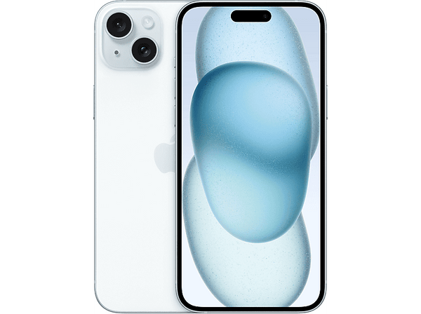 Apple iPhone 15 Plus, Azul, 256 GB, 5G, 6.7 " Pantalla Super Retina XDR, Chip A16 Bionic, iOS