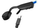 Auriculares conducción ósea - Shokz Openmove, Banda para el cuello, Bluetooth, 6h Autonomía, IP55, Elevation Blue