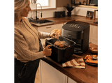 Freidora de aire - Cecotec Cecofry&Grill Smokin’ 8500, 2200W, 8.5L, 10 menús, Ahumador, 3en1, Pizza Maker, Doble resistencia, Incluye chips de madera