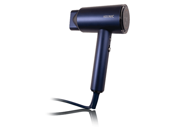 Secador - KOENIC KHD 163425, 1600W, 4 Niveles de Temperatura, 2 Niveles de Ventilador, Difusor incluido, Azul