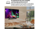 TV QNED 43 - LG 43QNED87A6D, UHD 4K, Procesador Inteligente α7 AI Processor 4K Gen8, Smart TV, DVB-T2 (H.265), Ashed Blue