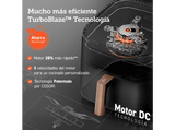 Freidora de aire - Cosori Turbo Blaze Chef Edition, Con Revestimiento Cerámico, 6 l, 1725 W, 230 °C, Negro