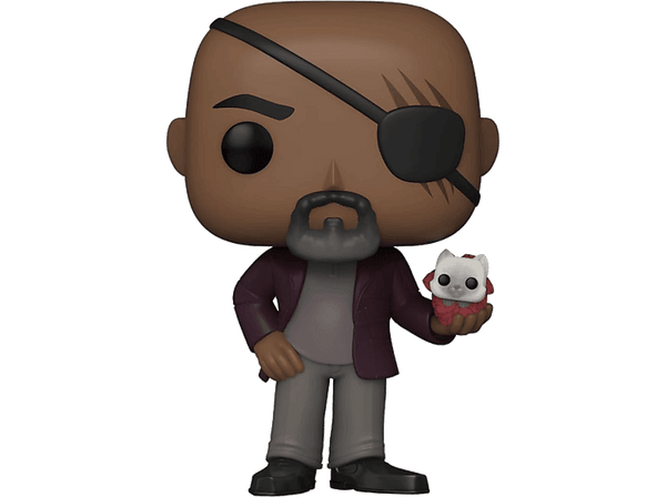 Figura Funko Pop! - The Marvels: Nick Fury, Vinilo, 9.5 cm, Multicolor