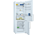 Frigorífico combi - Balay 3KFE776WE, No Frost, 435 l, 203 cm, Cajón ExtraFresh, Botellero cromado, Display LED Externo, Blanco