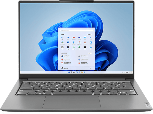 Portátil - Lenovo Yoga Slim 7 Pro 14IAP7, 14" DCI 2K, Intel® Evo™ Core™ i7-1260P, 8GB RAM, 512GB SSD,  Iris® Xe Graphics, Windows 11 Home