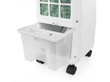 Climatizador evaporativo - Orbegozo AIR 35, 60 W, 3 Velocidades, Uso con Hielo, Depósito de 3L, Ruedas, Blanco