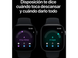Apple Watch Series 12 (2026), GPS, 42mm, Caja de aluminio Bronce oscuro, Correa deportiva Verde oliva, Talla S/M, Siri AI