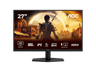 Monitor gaming - AOC Q27G42XE, 27" QHD, 180Hz, 0.5ms MPRT, 1ms GtG, Fast IPS, G-Sync Compatible, Bajo Retraso de Entrada, Negro