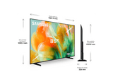 TV Mini LED 85 - Samsung TU85M80HAUXXC, UHD 4K, NQ4 AI Gen2 Processor, Smart TV, Full AI, Negro