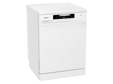 Lavavajillas - Hisense HS643C90W, 16 servicios, 6 programas, 59.9 cm, Tercera bandeja, Apertura automática, Blanco