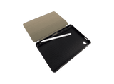 Funda tablet - Maillon Technologique Trifold Stand, Para Samsung A11 Plus, Tablet de 11, Cierre magnético, Soporte para Lápiz Óptico, Negro