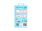 Funda móvil - ISY ISC-1132, Compatible con iPhone 17 Pro Max, Compatibilidad MagSafe, Carga Inalámbrica, Resistente a Golpes y al Agua, Transparente