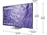 TV Neo QLED 65 - Samsung TQ65QN700CTXXC, Neo QLED 8K, Neural Quantum Processor Lite 8K, Smart TV, DVB-T2 (H.265), Titan Black