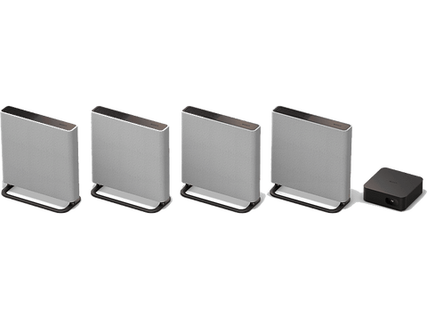 Barra de sonido - Sony BRAVIA Theatre Quad, Home cinema, 4 altavoces, 16 canales, Dolby Atmos, WiFi, Bluetooth, 360 Spatial Sound Mapping, HTA9M2