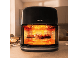 Freidora de aire - Cecotec Cecofry&Grill Smokin’Prime 6500, 2200W, 6.5l, Ahumador integrado, Diseño 3 en 1, Ventana, 10 menús, Grillin Style, Negro