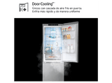 Frigorífico combi - LG GBV3100APY, No Frost, 186 cm, 344 l, Inox antihuellas