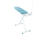 Tabla de planchar - Leifheit Air Board Express M Solid, 120 x 38 cm, Regulable en altura (76 - 100 cm), Bandeja fija, Azul