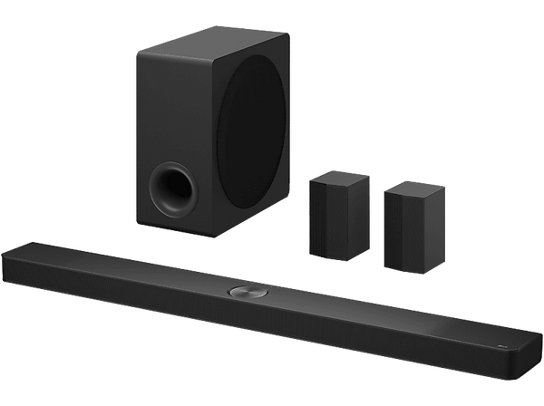 Barra de sonido - LG S90TR, Bluetooth, Inalámbrico, 670 W, 7.1.3 canales, Subwoofer 220W, Dolby Atmos®, DTS:X®, Negro