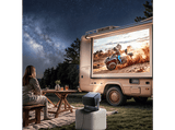 Proyector - Hisense C3, 3840 x 2160 píxeles, 25000 h,TriChroma UHD 4K, Hasta 300, Movimiento 360º,  Gris metalizado