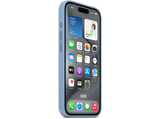APPLE Funda de silicona con MagSafe para iPhone 15 Pro, Azul invierno
