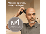 Afeitadora - Philips Head Shaver Pro 5000 Series HS5980/15, Cabezales flexibles 360º, Power Adapt, Autonomía de 60 min, Uso Seco y Húmedo, Negro
