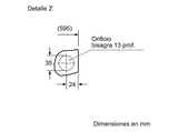 Lavadora secadora integrable - Balay 3TW773B, 7 kg/4 kg, 1200 rpm, Inicio diferido, Display Led, Blanco