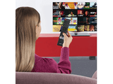 Mando a distancia - Hama 00221067, Para TV Hisense, Acceso Directo a Apps, 10m Alcance, Negro