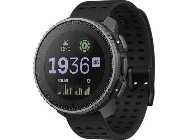 Reloj deportivo - Suunto Vertical, Titanium Black Solar, 125-175 mm, 1.4 ", GPS