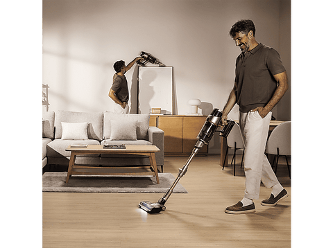 Aspirador escoba - Cecotec Conga Rockstar RX90 AI AquaPet Flex, 850W, 100min, IA, Tubo flexible, Kit de accesorios, Cepillo antienredos, Negro