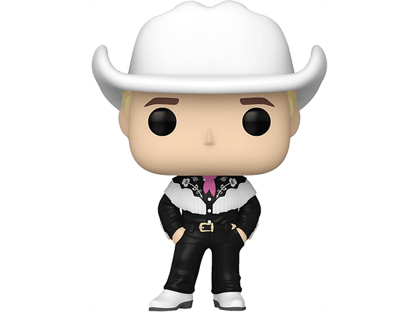 Figura Funko Pop! - Barbie The Movie: Cowboy Ken, Vinilo, 9 cm