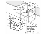 Horno compacto - Siemens CB734G1B1, Multifunción, Hidrolítico, 47 l, autolimpieza oxyLitic, App Home Connect, 60 cm, Negro