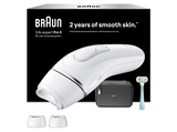 Depiladora IPL - Braun Luz Pulsada Silk·expert Pro 5 PL5234, Depilación en casa, Cabezal SmartFlex, SmartSkinProtect, Cabezal ancho para hombre