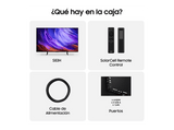 TV OLED 48 - Samsung TQ48S83HAEXXC, OLED 4K, NQ4 AI Gen2 Processor, Smart TV, Tecnología Sin Reflejos, Full AI, Negro