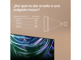 TV OLED 65 - Samsung TQ65S93DATXXC, HDR 4K, Procesador NQ4 AI Gen2, Smart TV, DVB-T2 (H.265), Plata