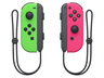 Mando Nintendo Switch - Nintendo Switch, Joy-Con, Dos Mandos, Verde y Rosa Neón