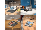 Funda con teclado - Logitech Combo Touch iPad Pro 11 inch, Retroiluminación, Accesos directos, Teclado extraíble, 4 modos de uso, Trackpad, Negro