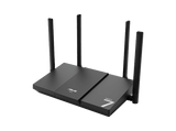 Router - ASUS RT-BE50, 3600 Mbps, Wi-Fi 7, MU-MIMO, 4 Antenas, MLO de doble banda, Negro