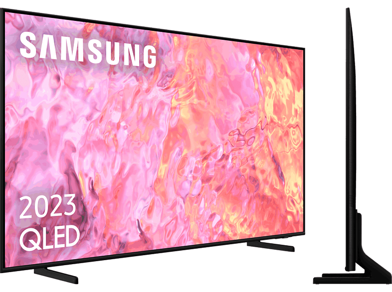 TV QLED 75 - Samsung TQ75Q64CAUXXC, UHD 4K, Quantum Processor Lite 4K, Smart TV, DVB-T2 (H.265), Negro