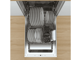 Lavavajillas integrable- Candy Brava CDIH 1L949, 9 servicios, 5 programas, 45 cm, Inicio Diferido, Seguridad Aquastop, Sin panelar